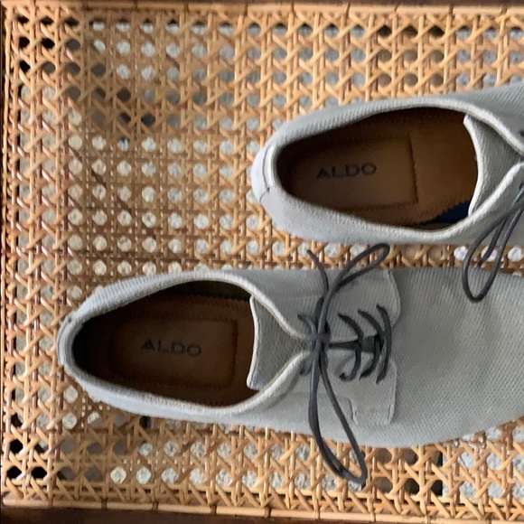 Grey suede shoes - Picture 6 of 7